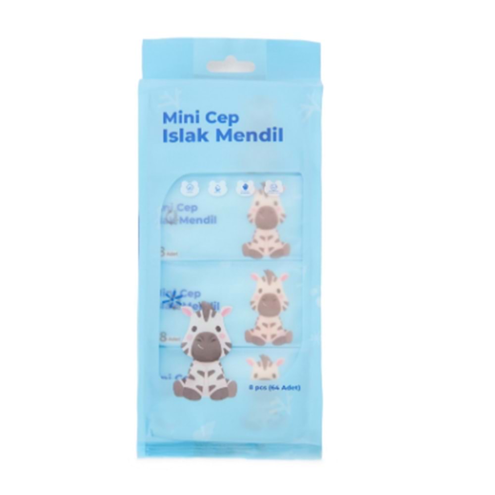 İMA-BAYSA MİNİ ISLAK MENDİL 8Lİ ASA-AH80 0802 1622 *60