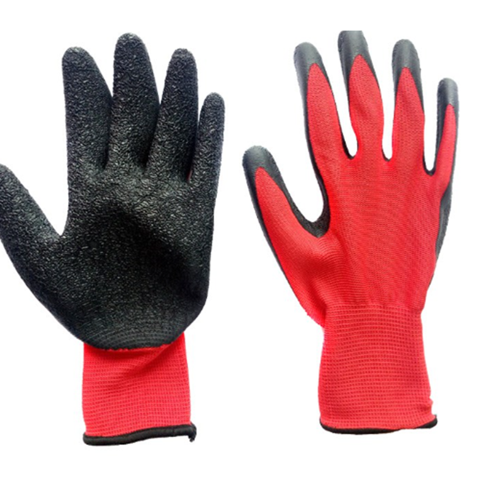 KOKO KIRMIZI SİYAH ELDİVEN ZEBRA *10