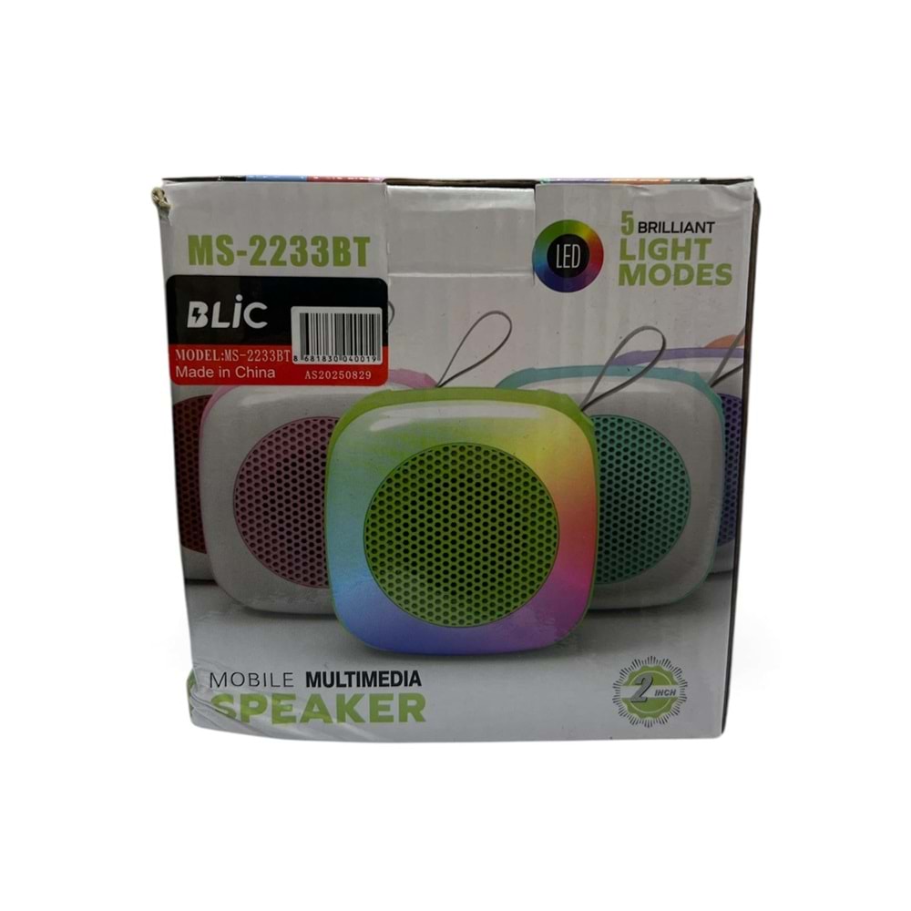 BLİC LEDLİ SPEAKER MS-2233