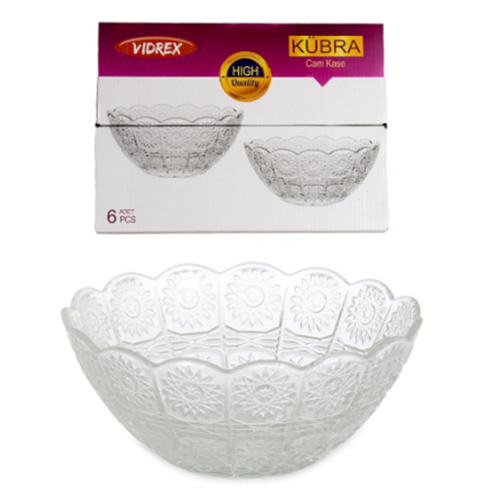 VIDREX KÜBRA CAM KASE 6LI BH-4B 5687 *12