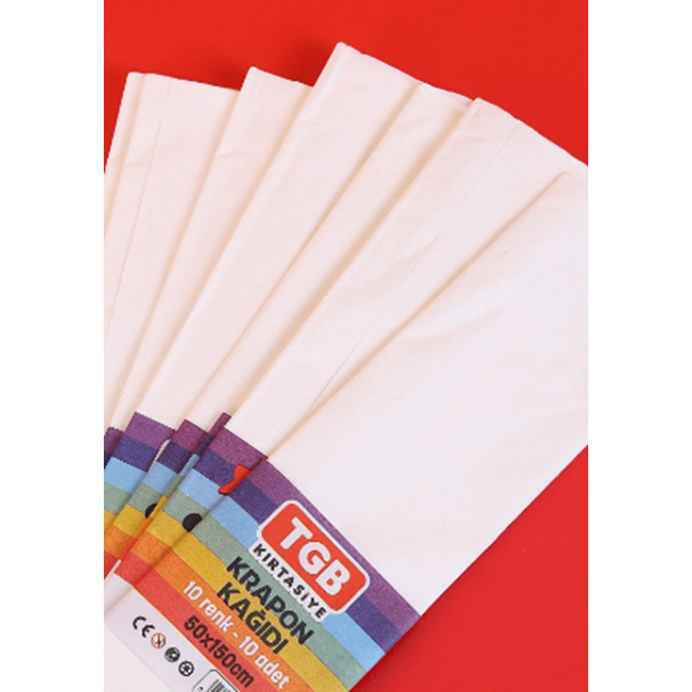 TGB KRAPON KAĞIDI BEYAZ 50X150 TGB1488 *10