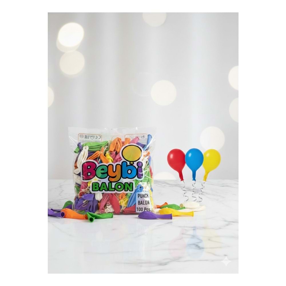 BEYBİ PUNCH BALON 100LÜ *35