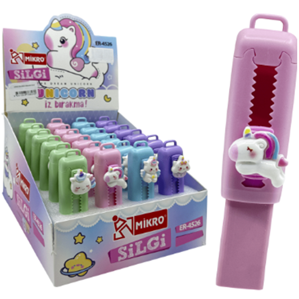 MİKRO UNİCORN SÜRGÜ SİLGİ ER-4526 *24