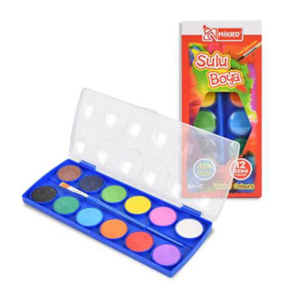 MİKRO SB-12 SULU BOYA *12