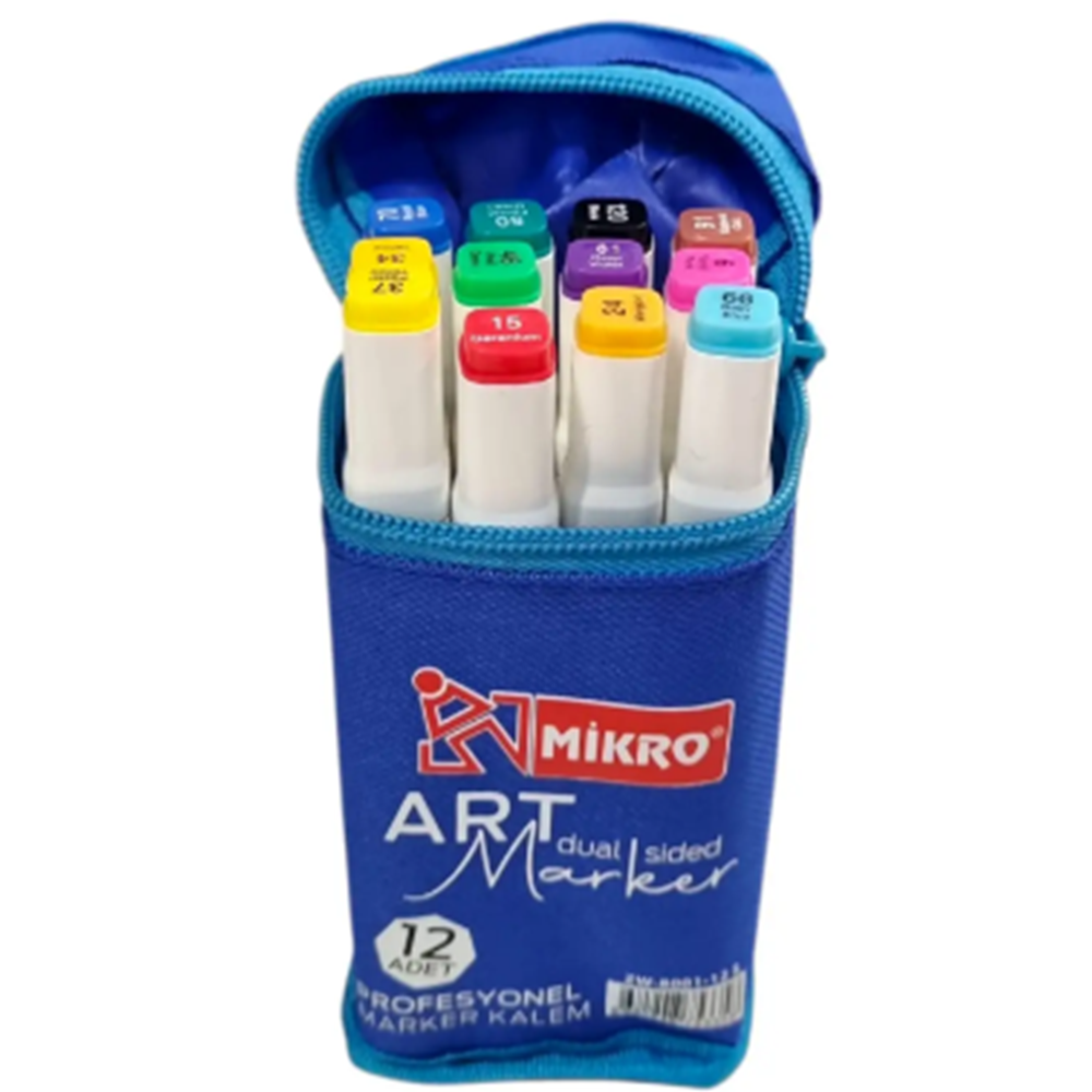 MİKRO ART MARKER 12Lİ ZW-8001-12S