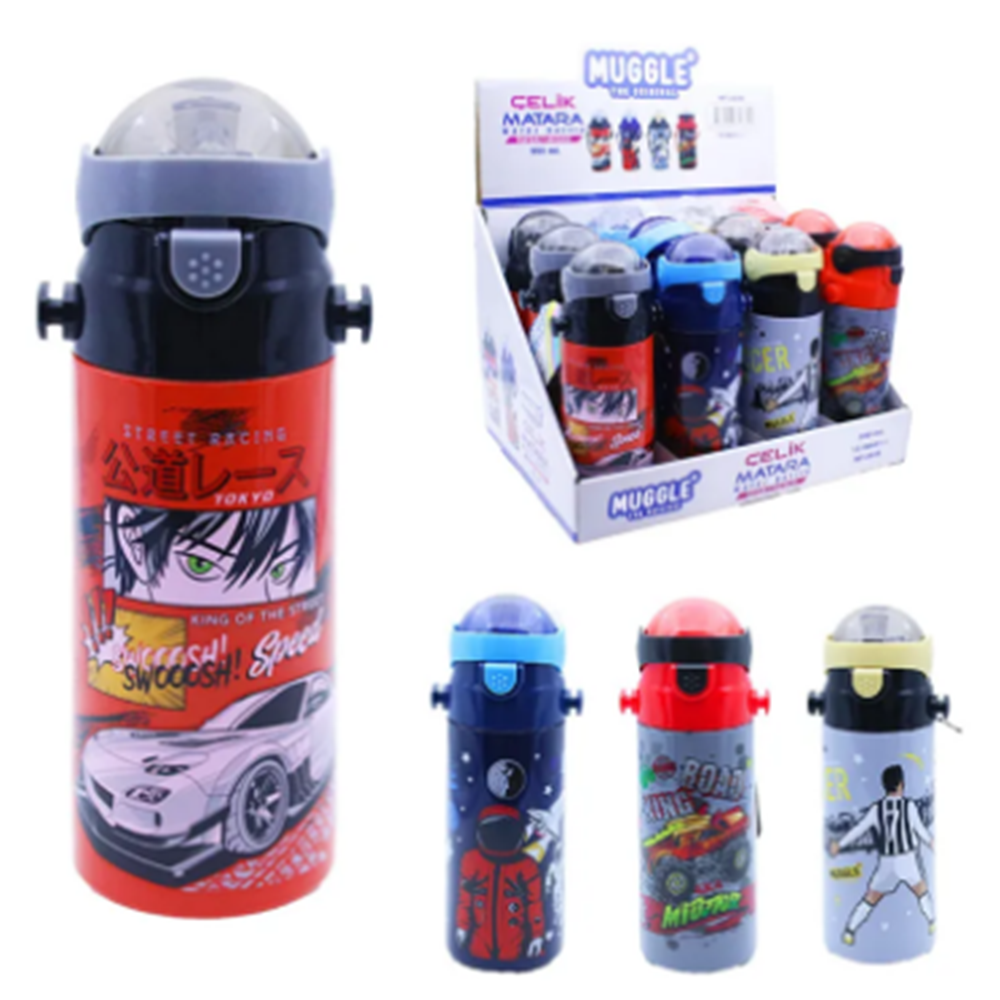 MİKRO MUGGLE ÇELİK MATARA MT-2636 *12