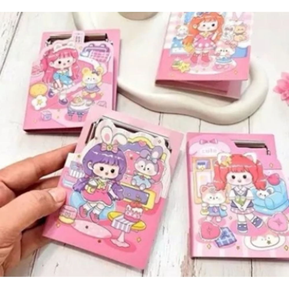 MİKRO CUTE GİRL NOT DEFTERİ NT-19 *24