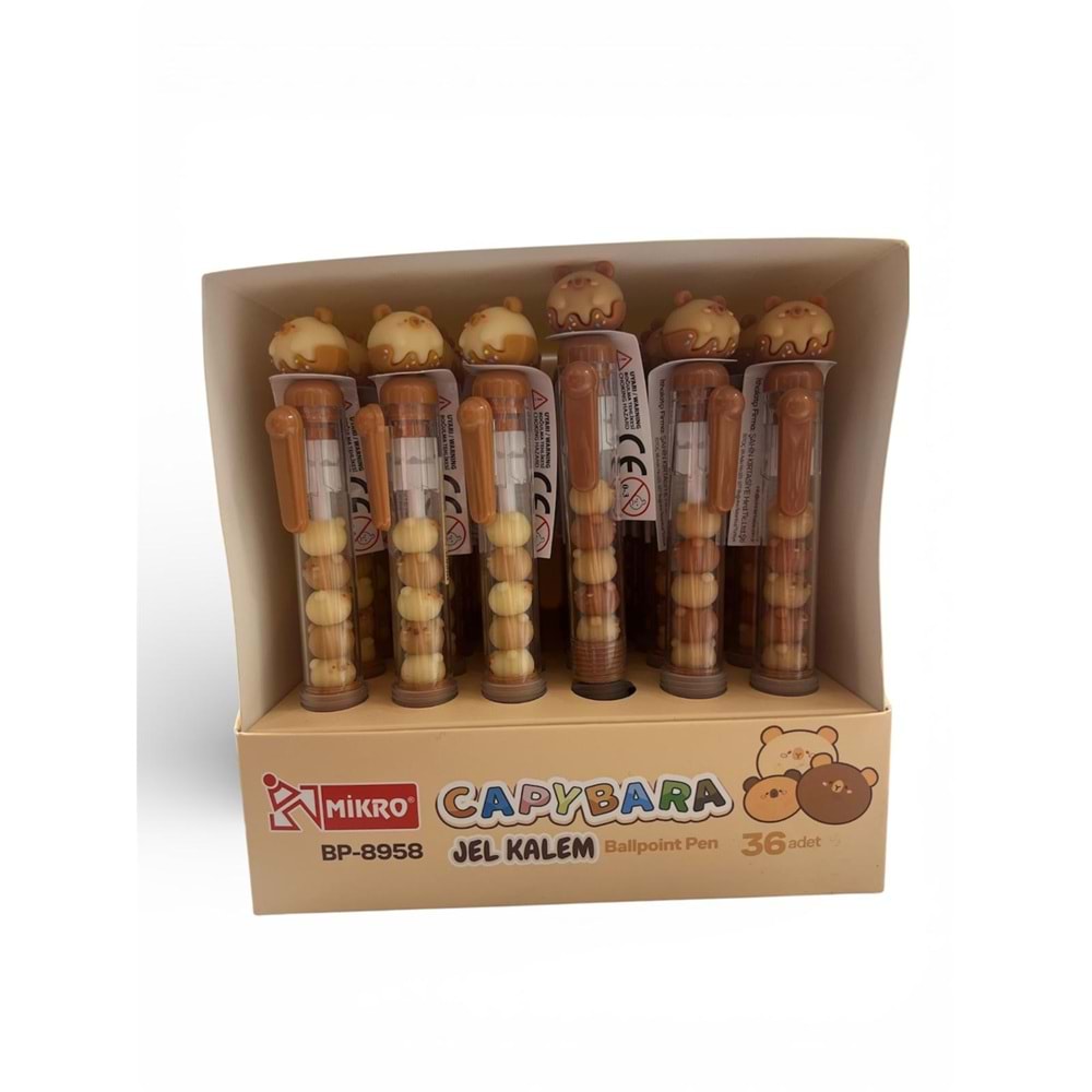 MİKRO CAPYBARA JEL KALEM BP-8958 *36
