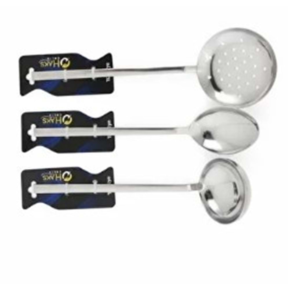 HAKS ÇELİK 3LÜ SERVİS SETİ 0034 *50