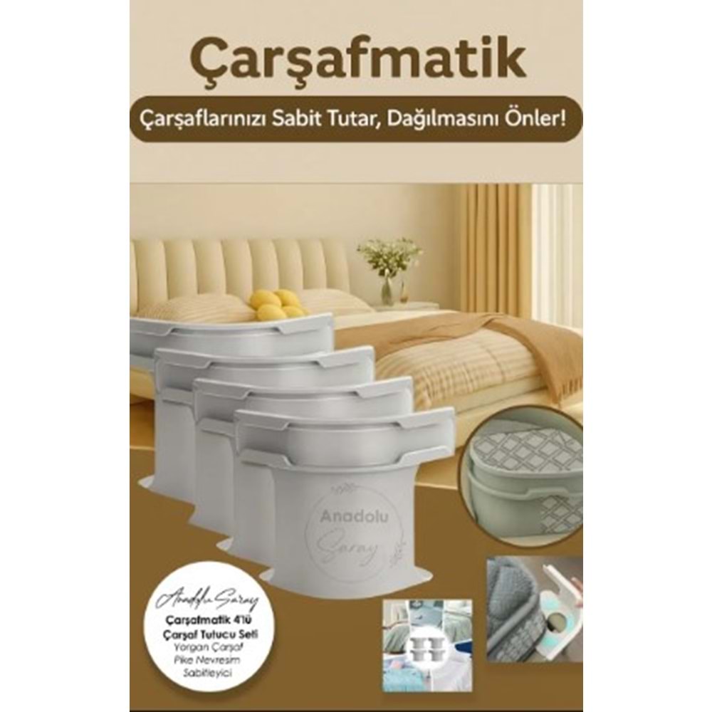 ÇARŞAFMATİK 4LÜ KYMZ-1001 *24