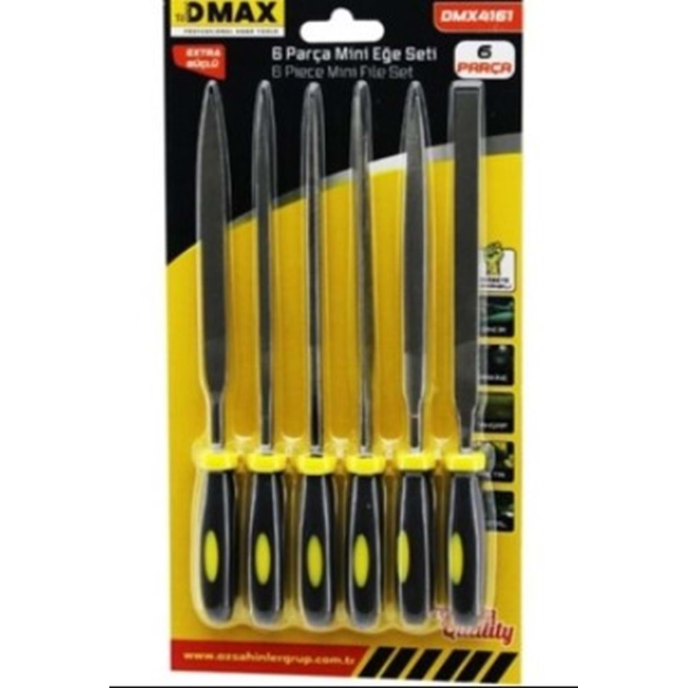 DMAX MİNİ EĞE SETİ 6LI DMX4161 *120