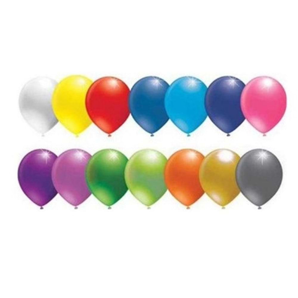 KIDS&KIDS İÇ MEKAN KARIŞIK BALON 10LU G-90A *100