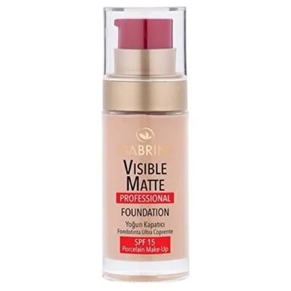 GABRİNİ VISIBLE MATTE FOUNDATION 7147 *24