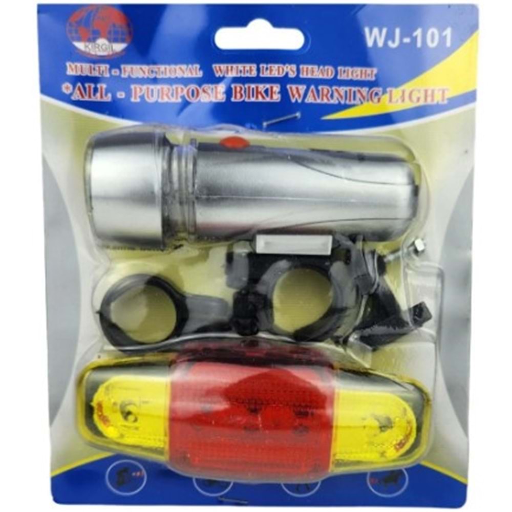 KIRGIL BİSİKLET LAMBASI WJ-101 *120