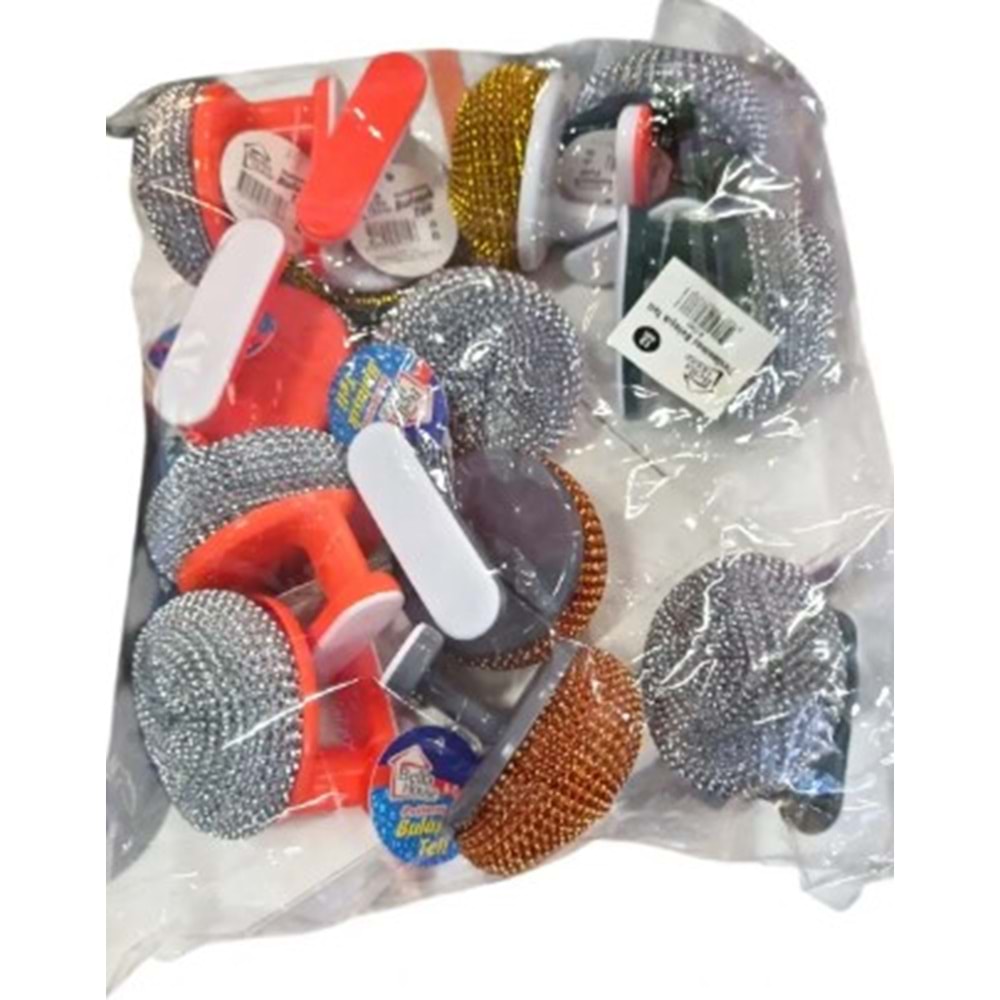 BELLA HOUSE SAPLI BULAŞIK TELİ K-7361 *12