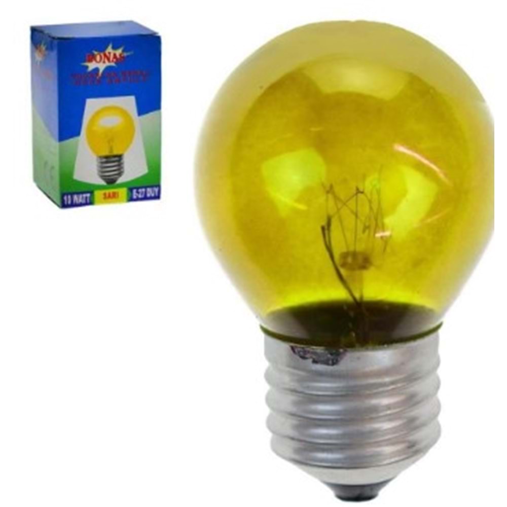 BONAS GECE AMPUL 10WATT SARI 0020 *10