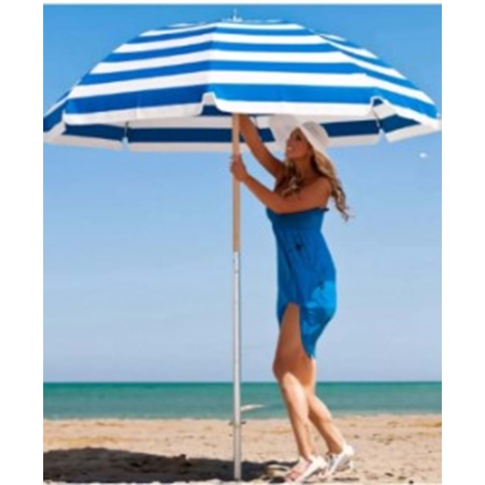 PLAJ ŞEMSİYE 200CM ÇANTALI SKY-130 *12