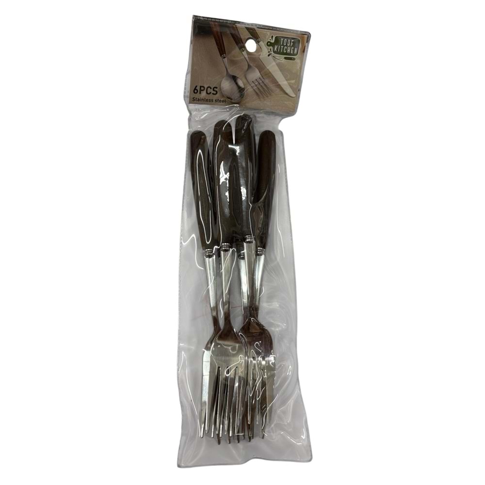 ALLEGRİ YEMEK ÇATALI 6LI SDS-0109 *100