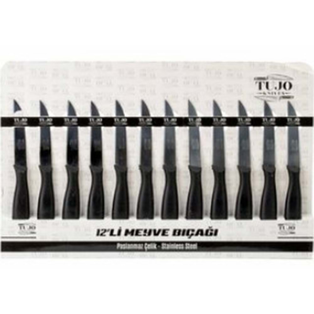 TUJO 12Lİ BIÇAK SETİ 6116 *72