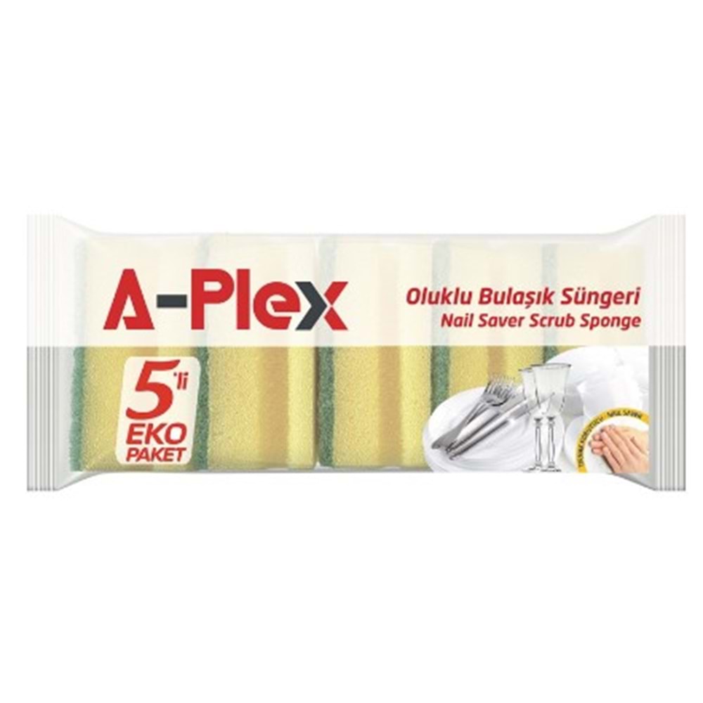 APEX 5 Lİ BULAŞIK SÜNGERİ 0642 *48