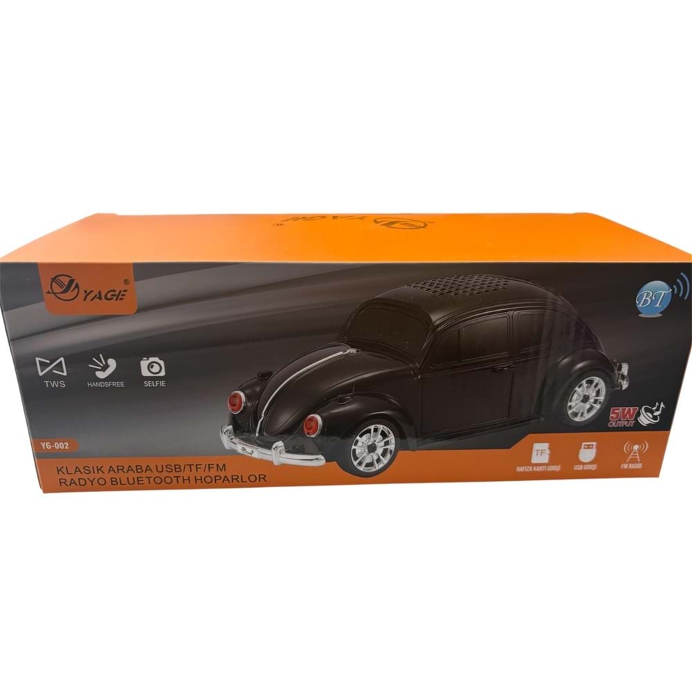YAGE KLASİK ARABA HOPARLÖR YG-002 *40