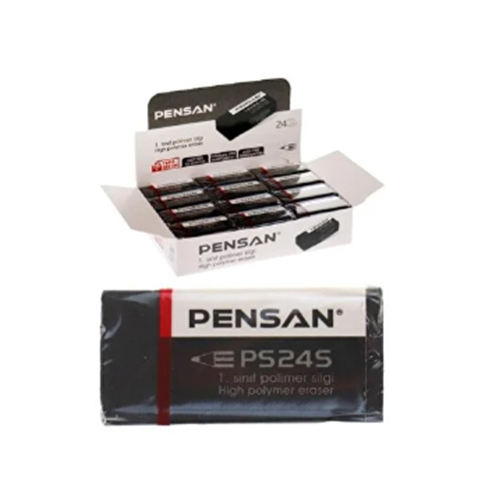 PENSAN SİYAH SİLGİ 99972 PS24S 24LÜ