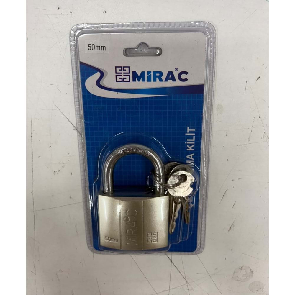 MİRAÇ ASMA KİLİT 50MM 0283
