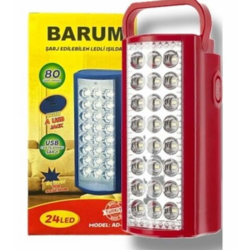 BARUM IŞILDAK 24LED AD-2026 *12