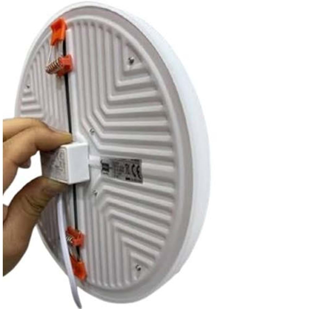 36W YUVARLAK DEKORATİF KRİSTAL LED TAVAN ARMATÜRÜ LP.3655 LP-2440