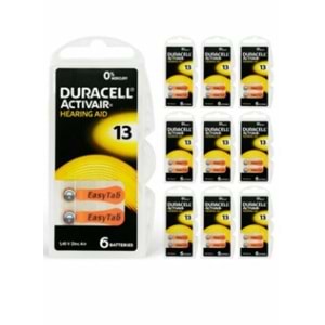 DURACELL KULAKLIK PİLİ 13 4694 4691 *10