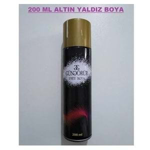 SPREY BOYA ALTIN YALDIZ SARI 200 ML *30