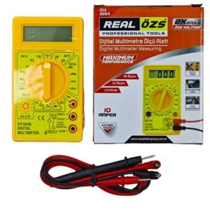 REAL ÖZS DİJİTAL MULTİMETRE ÖLÇÜ ALETİ 8664