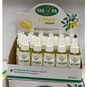 LAVİNİA SPREY KOLONYA 100 ML *24