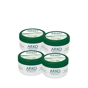 ARKO 250 ML NATURAL KLASİK KREM *4 !!!!!!!