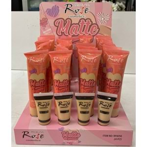 ROSE MATTE PLASTİK FONDOTEN RF8256 *24