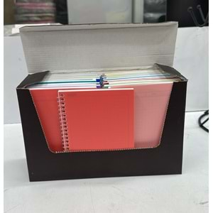 NOTEBOOK A6 PP KAPAK NOT DEFTERİ 8038 *24