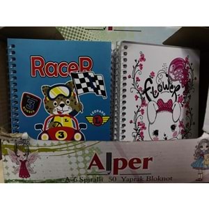 ALPER 1011 A6 SELEFONLU BLOKNOT *24