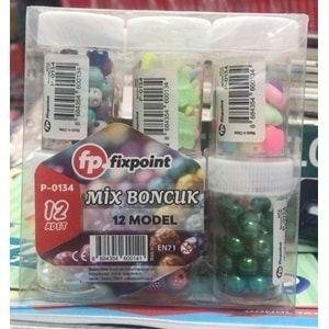 FİXPOİNT BONCUK MİX P-0134 *12