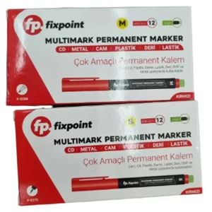 FİXPOİNT PERMANENT KALEM M. KIRM. P-0288 *12