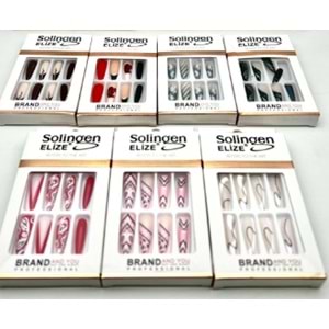 SOLİNGEN ELİZE DESENLİ TIRNAK SLG1MHS *12
