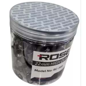 ROSE F KONNEKTÖR SİYAH 22MM RC-36B 6719