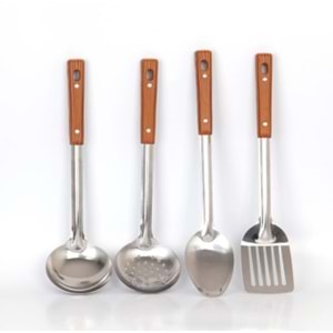 OSKR AHŞAP SAPLI KAŞIK SETİ 586 5868