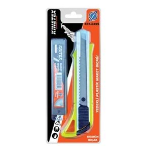KINETEX MAKET BIÇAK YEDEKLİ KTX-2355