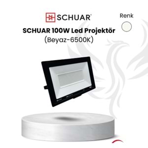 SCHUAR SLİM LED PROJEKTÖR 100W