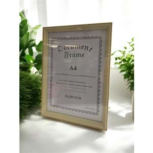 TİRAN MDF ÇERÇEVE 21*29,7 CM CM TİRAN-406 *36