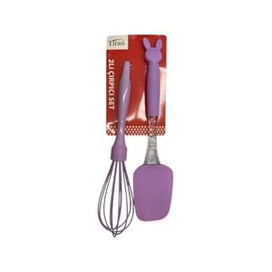 TİRAN SİLİKON ÇIRPICI SPATULA SET TİRAN-065 *12