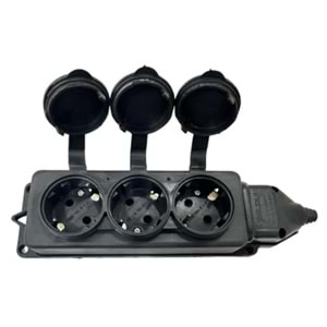 SELDUR ÜÇLÜ KAUÇUK GRUP PRİZ SL-G-115
