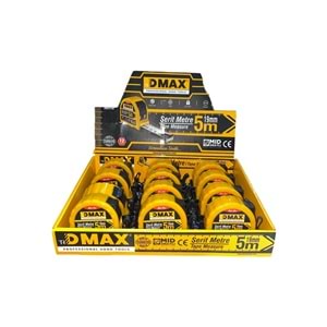 DMAX 5*19MM ŞERİT METRE DMX-4746 *12