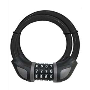 DMAX ŞİFRELİ BİSİKLET KİLİDİ DMX-4637 *120