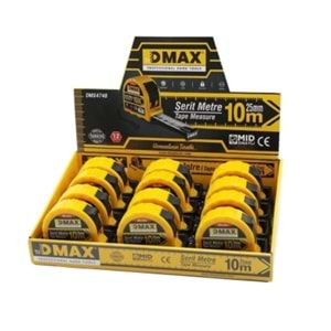 DMAX 10*25MM ŞERİT METRE DMX-4748 *12